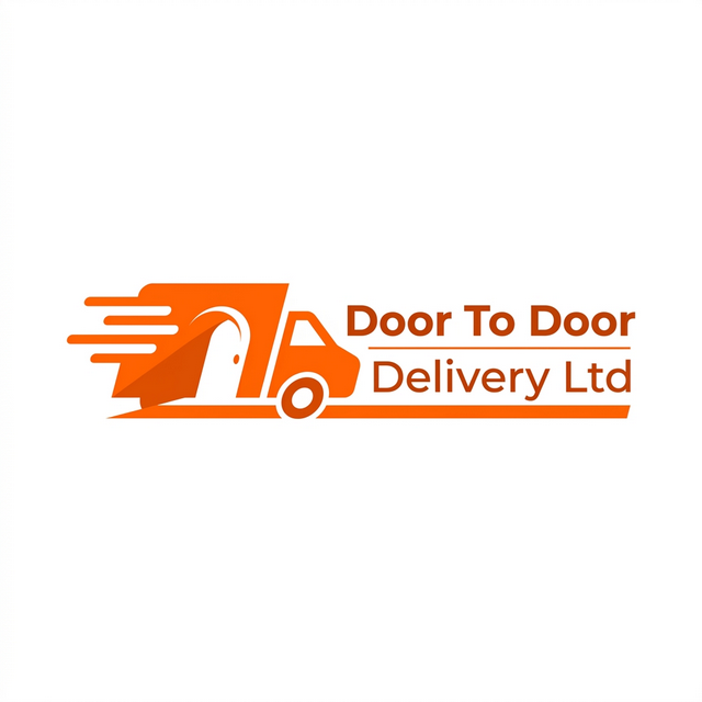 Door To Door Delivery Logo